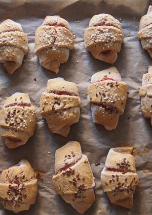 Virslis kifli gluténmentesen recept fotója