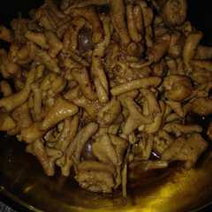 A picture of Tumis usus kecap.