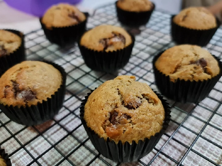 Langkah Mudah untuk Menyiapkan Resep Banana choco muffin yang Sempurna Anti Ribet, Bikin Ngiler