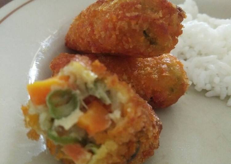 Cara Gampang Membuat Nugget sayur yang Lezat Sekali