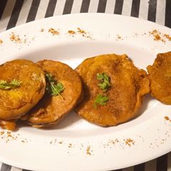 A picture of Bengan Pakora.