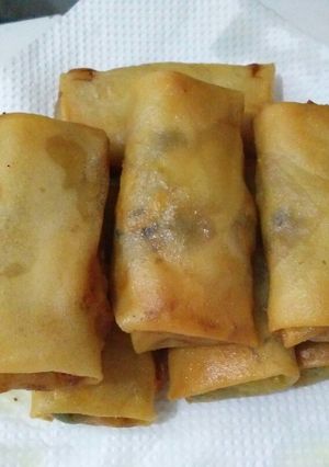 Foto resep 03 Lumpia Jagung Jamur