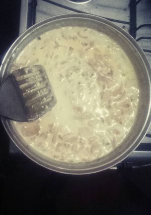 Una foto de Salsa caruso fácil y rápida