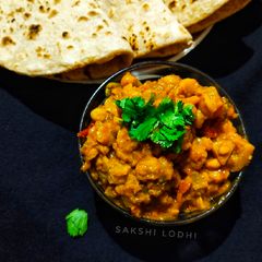 A picture of Bottle gourd with dal.