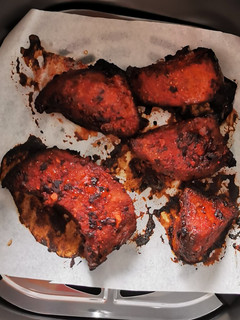 Foto resep Chasiu air fryer dan dipping sauce