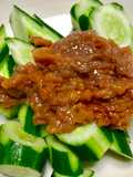 Ensalada de Pepino con Umeboshi