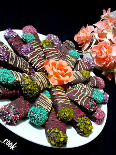 عکسی از دستور شیرینی مابل کاکائویی 😋😍