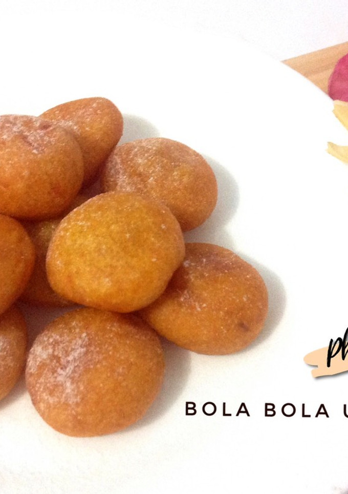 Foto resep Bola bola ubi #22