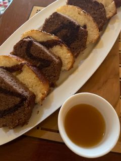 صورة لوصفة اسهل كيك فانيليا وشوكولاته 🍰😋