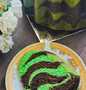 Resep Bolu Pandan Cokelat Putih Telur, Sempurna