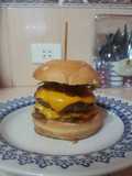 Hamburguesa Bacon y cebolla caramelizada