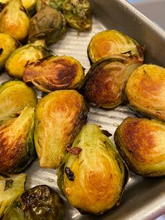 A picture of Roasted Brussels Sprouts.