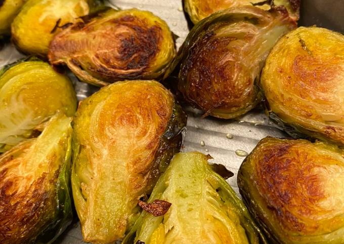 Recipe of Super Quick Homemade Roasted Brussels Sprouts