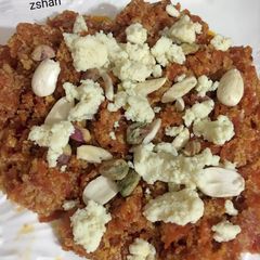 A picture of Gajar ka Halwa.