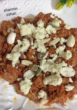 A picture of Gajar ka Halwa.
