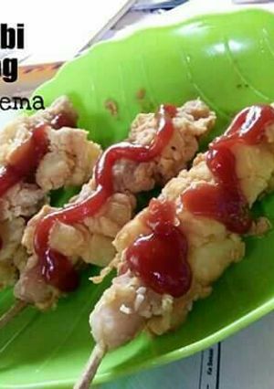 Foto resep Dokkebi Hotdog street food korea selatan