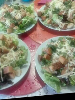 Una foto de Ensalada cesar