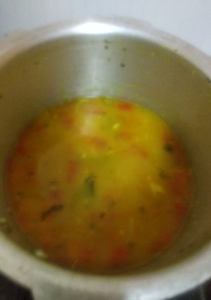 A picture of Dal Tadka.