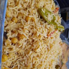 Chana pulao A picture of Chana pulao.