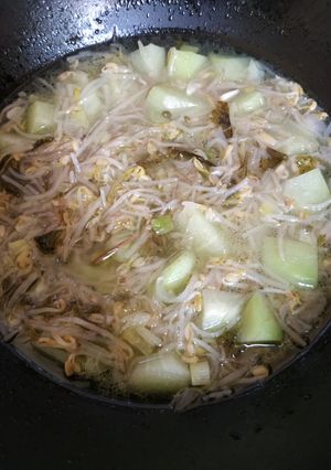 Foto resep Tumis toge labu siam