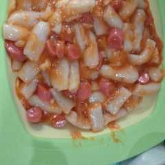 Foto resep Tteokbokki ekonomis ala ala
