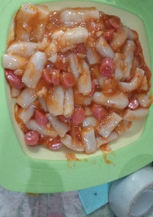Foto resep Tteokbokki ekonomis ala ala