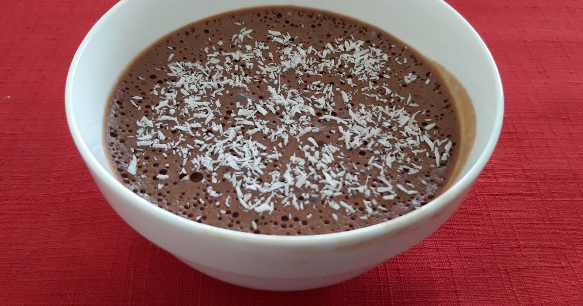 Mousse de chocolate fácil Receta de Andrés Eduardo López Martinich- Cookpad
