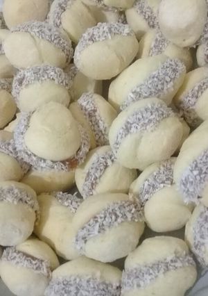 Una foto de Alfajorcitos de maicena sabrosos