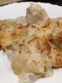 Una foto de Coliflor con paté y Bechamel