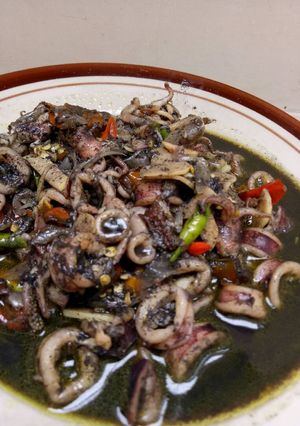 Foto resep Cumi Tinta Hitam