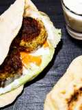 Kebab aux falafels