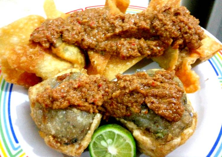 Batagor ayam ikan