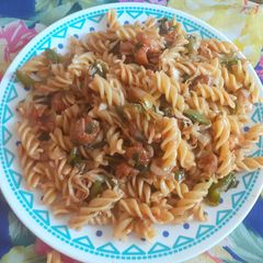 Chicken pasta A picture of Chicken pasta.
