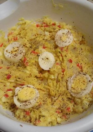 A picture of Sunshines potatoes salad.