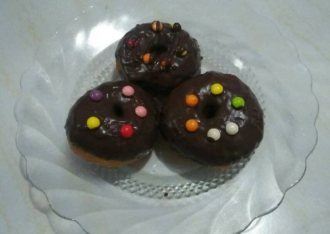 Langkah Mudah untuk Membuat Rainbow Chocolate Mini Donuts Eggless, Sempurna