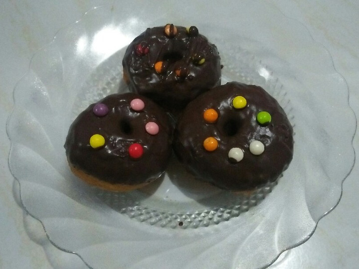 Langkah Mudah untuk Membuat Rainbow Chocolate Mini Donuts Eggless, Sempurna