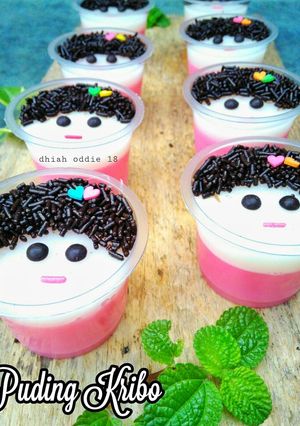 Foto resep Puding kribo