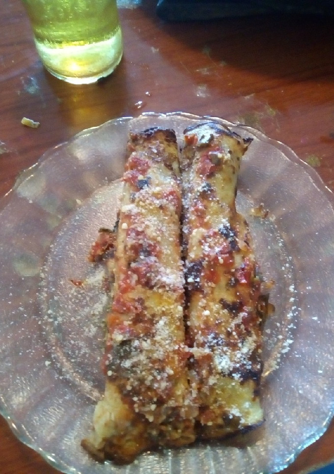 Una foto de Canelones de verdura