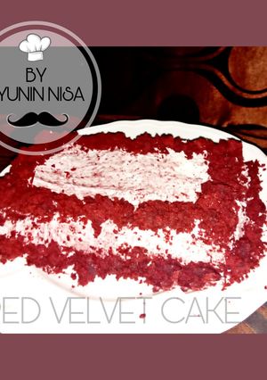Foto resep Red velvet cake/kue ulang tahun/kue tart