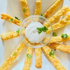 A picture of Cheese straws.