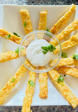 A picture of Cheese straws.