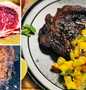 Easy Steps to Make Recipe Honey Habanero Spiced Wagyu Beef Ribeye Steak that is So Delicious, Delicious}
