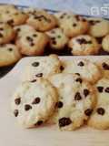 Butter Cookies with Chocolate Chips