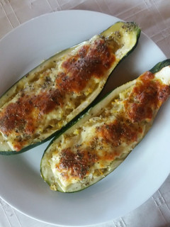 Una foto de Zapallos italianos rellenos