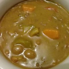 A picture of Brown beans soup.
