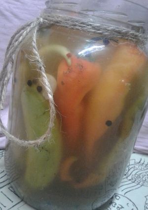 Una foto de Ajíes en vinagre especiales