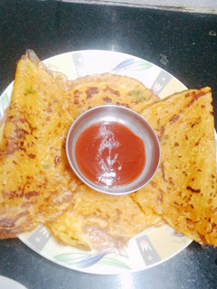 ચણાના લોટના પુડલા{ Besan pudla recipe in Gujarati } રેસીપી મુખ્ય ફોટો