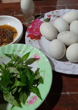 Hình của món Hột Vịt Lộn Đi.
