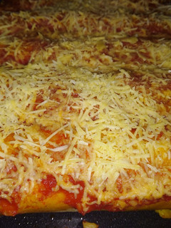 Una foto de Canelones de carne y verdura