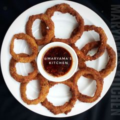 Onion rings A picture of Onion rings.